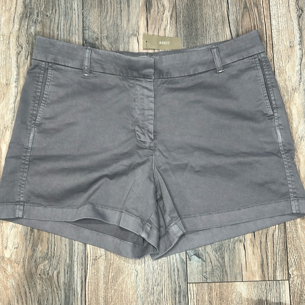 J. CREW Stretch Chino Short in Gray